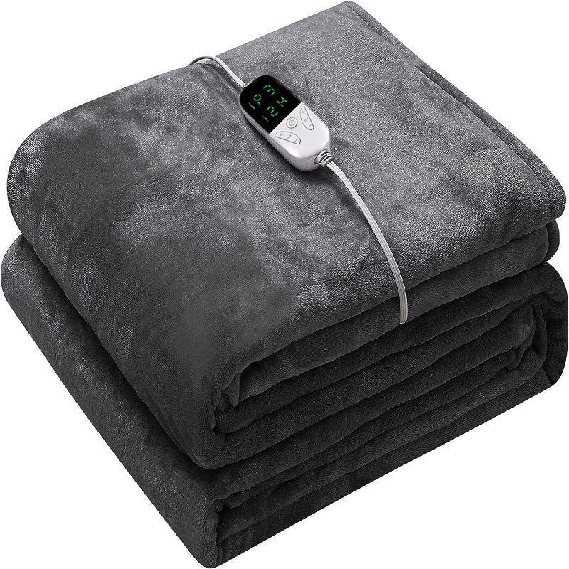 Luxury Electric Heated Throw Blanket - Soft Velvet with Timer inbine