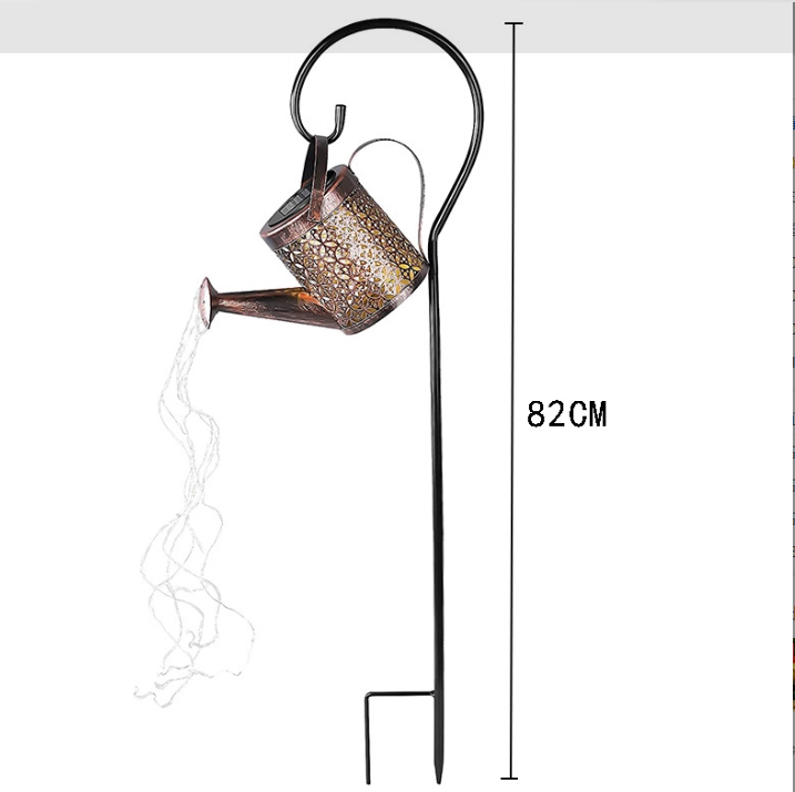 Solar Watering Can Light - Fairy Garden Decor UK inbine