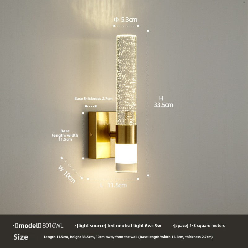 Wireless wall lamp inbine
