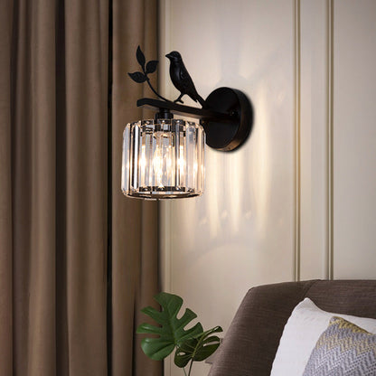 American-style crystal wall lamp inbine