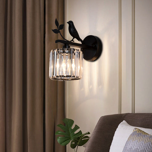 American-style crystal wall lamp inbine