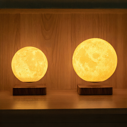 Levitating 3D Moon Lamp - Large inbine