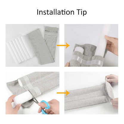 Fabric Door Draft Stopper Bottom Seal inbine