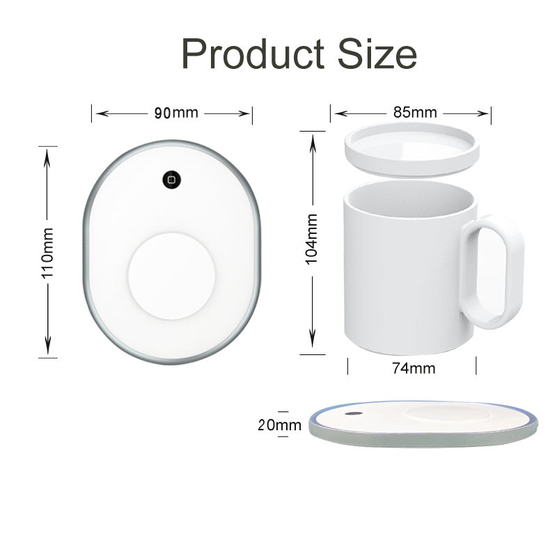Intelligent USB Mug Warmer for Desk inbine