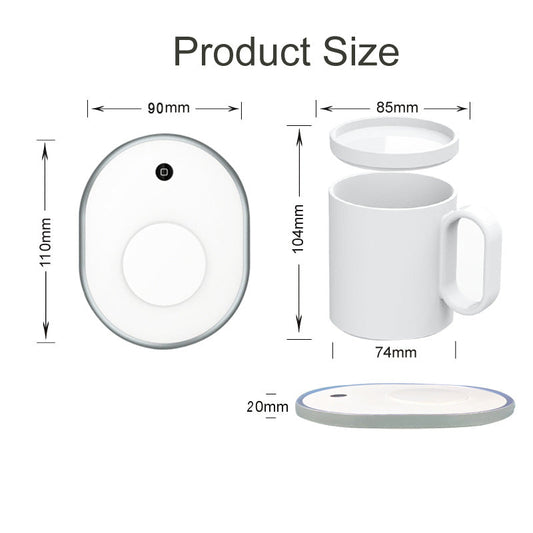 Intelligent USB Mug Warmer for Desk inbine