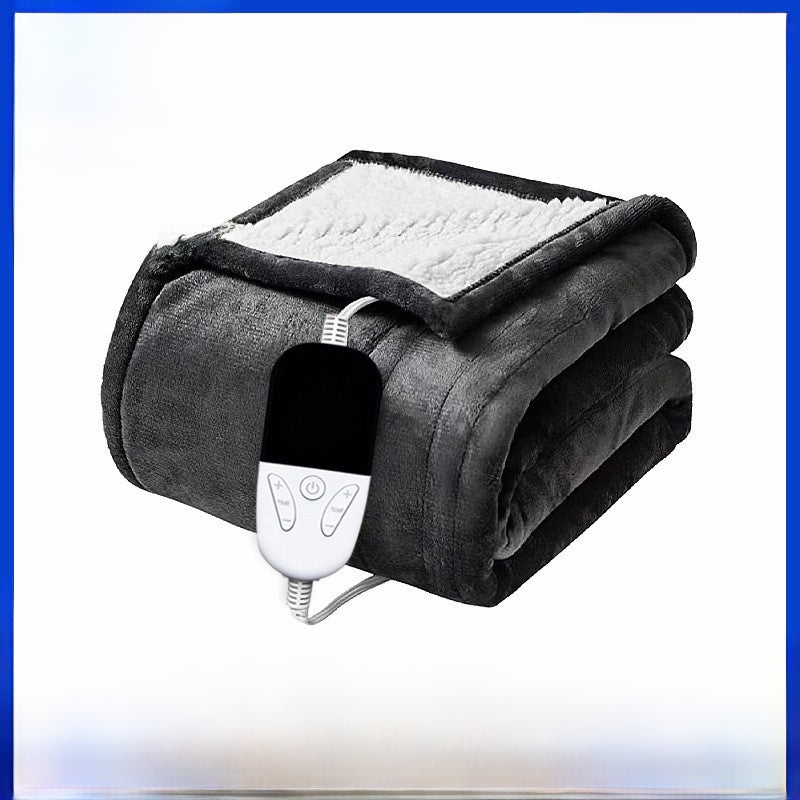 Luxury Electric Heated Throw Blanket - Soft Velvet with Timer inbine