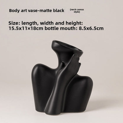 Luxury Minimalist Ceramic Vase inbine