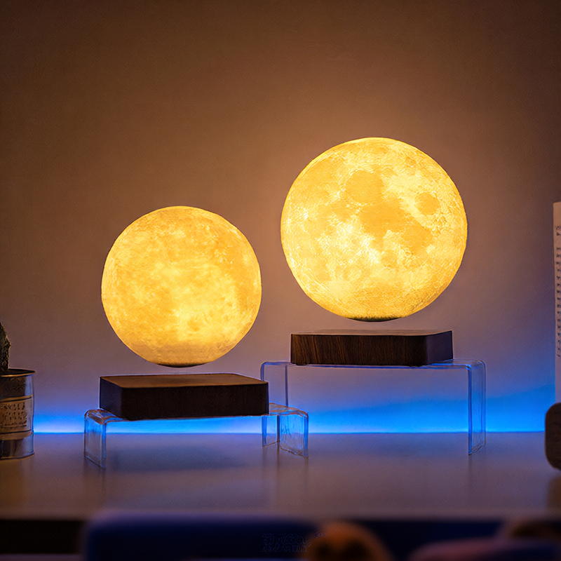 Levitating 3D Moon Lamp - Large inbine