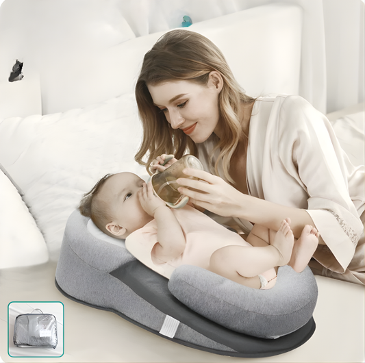 aby Anti-Spit Milk Feeding Pillow with U-Shape Design inbine