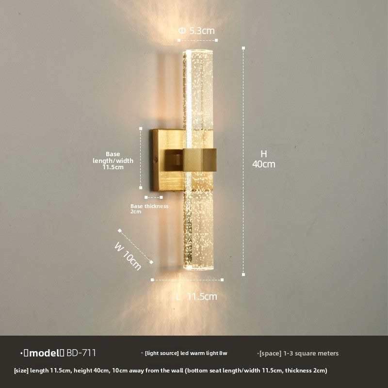 Wireless wall lamp inbine