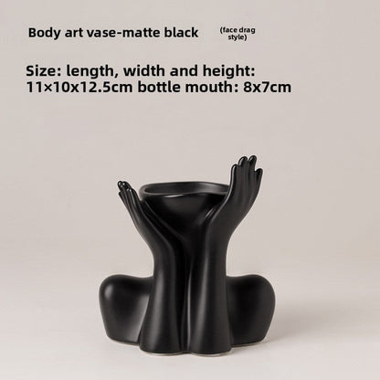 Luxury Minimalist Ceramic Vase inbine