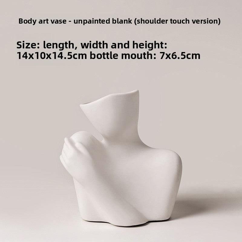 Luxury Minimalist Ceramic Vase inbine