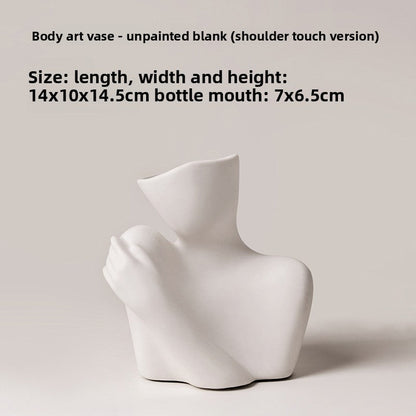 Luxury Minimalist Ceramic Vase inbine