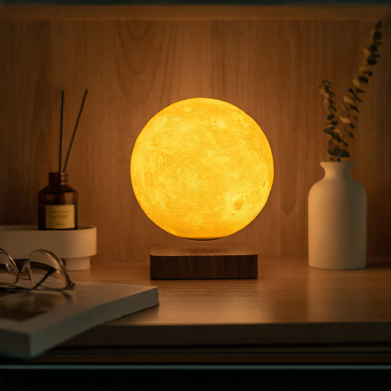 Levitating 3D Moon Lamp - Large inbine