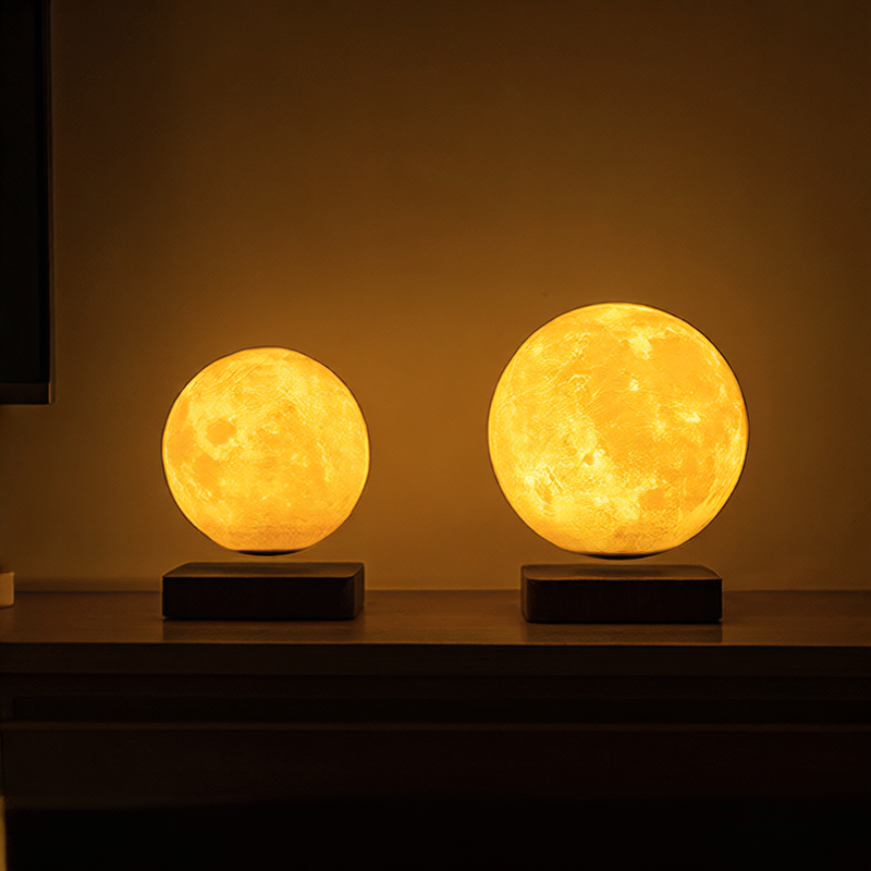 Levitating 3D Moon Lamp - Large inbine