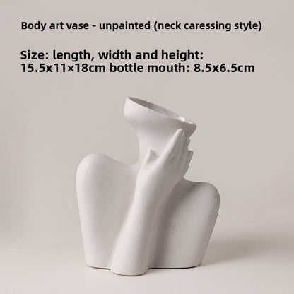 Luxury Minimalist Ceramic Vase inbine