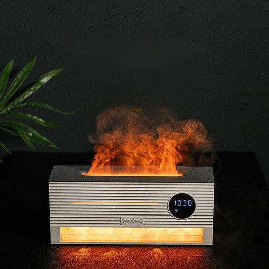 Cinematic Flame Aroma Diffuser Safe Fire inbine